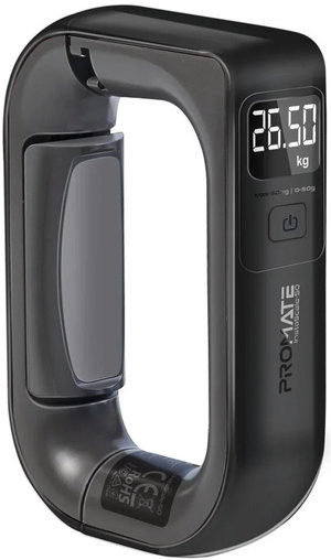 ميزان أمتعة للسفر ABS سيليكون بروميت، 50 كجم، شاشة LCD - اسود product image