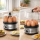 Nikai Egg Steamer, 400W, 7 Egg Capacity, Automatic Shut-Off, NEB701 - Silver product image 3