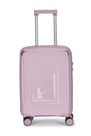 طقم شنط سفر بولي بروبيلين ليمرا، 3 مقاسات، 4 عجلات، بزاوية 360 درجة، LMA-PP509 - بنفسجي product image 2