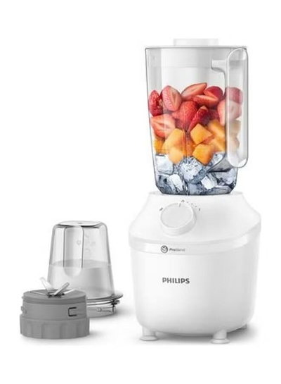 خلاط فيليبس سيريس 3000، 450 واط، 1.6 لتر، مطحنة، HR2041/10 - ابيض product image 5