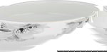 Alsaif gallery Porcelain Dinner Set, 24 Pieces, Round Shape with Floral Pattern - White and Blue product image 2