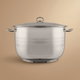 Safinox Stainless Steel Pot, 36 x 24 cm - Silver product image 1