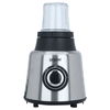 خلاط كهربائي إديسون، 600 واط، 1.5 لتر، مع مطحنة - فضي اسود product image 2
