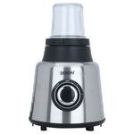 خلاط كهربائي إديسون، 600 واط، 1.5 لتر، مع مطحنة - فضي اسود product image 2
