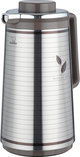 zojirushi Abu Feel Japanese Thermos, 1 liter, glass inner container, stainless steel outer body - Silver Cappuccino product image 3