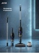 Arrow RO-600STVR Upright Vacuum Cleaner, 800W, 1.2L, 5m Cord - Silver Black product image 5