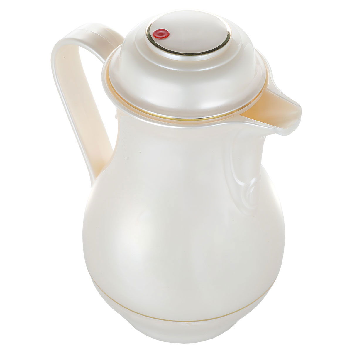 Rotpont thermos, 1.2 liters, glass inner container, plastic outer shell - off white product image 2