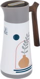 Al Saif Gallery thermos, 0.6 liters, steel inner container, steel outer shell - white-gray product image 5