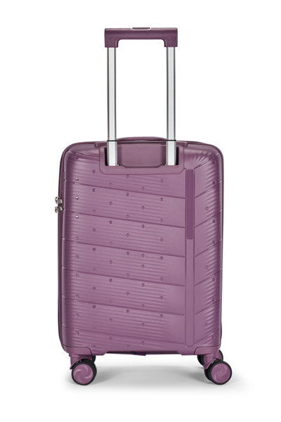 طقم شنط سفر بولي بروبيلين ليمرا، 3 مقاسات، 4 عجلات، بزاوية 360 درجة، LMA-PP506-3PCS - بنفسجي product image 4