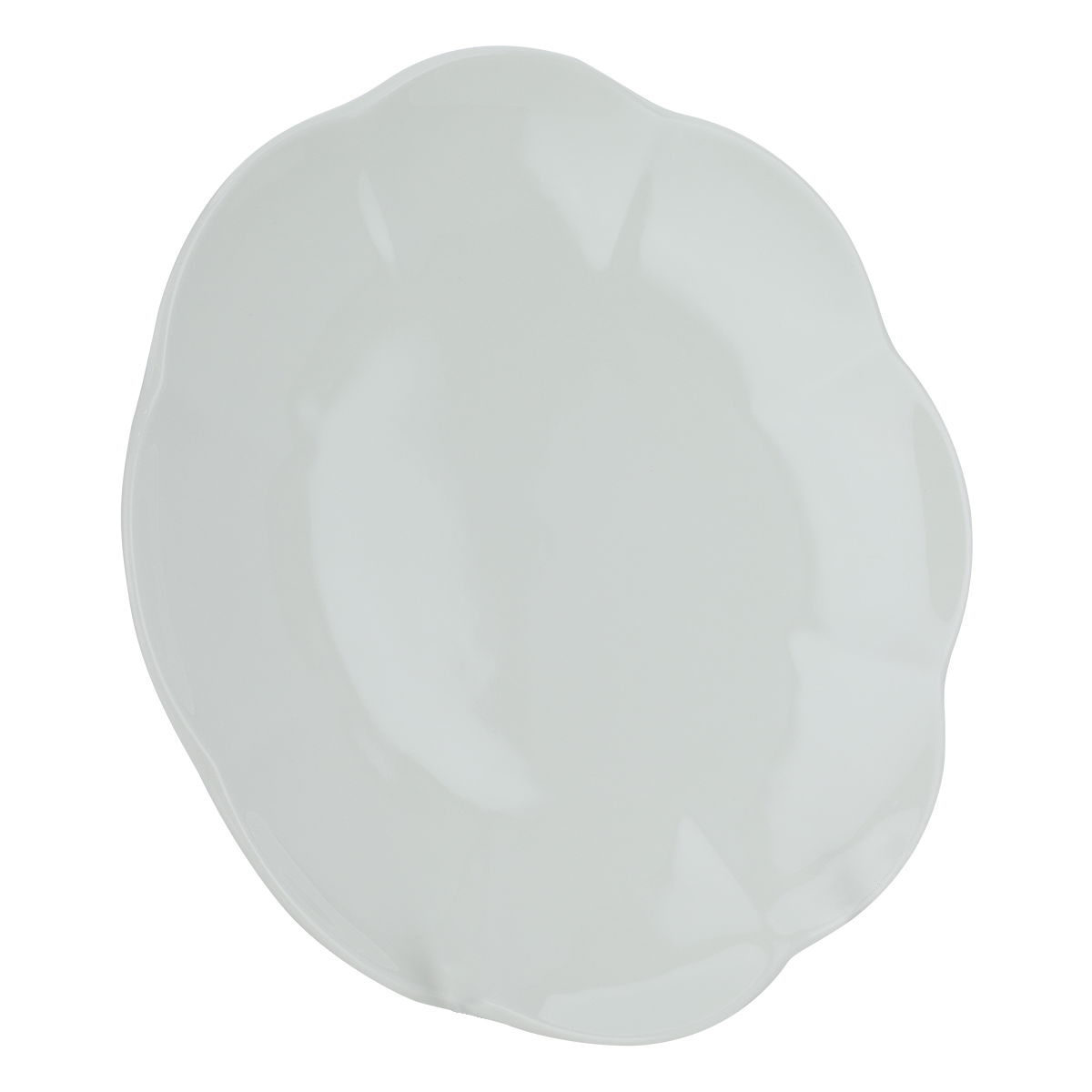 Al Saif Gallery porcelain plate, 28 cm, round - white product image 1