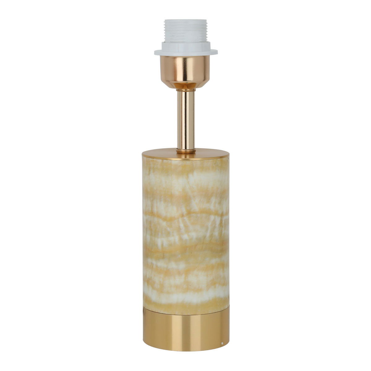أبجورة إديسون، 32×26×26 سم، قاعدة عسلي رخامي - ذهبي/عسلي product image 3