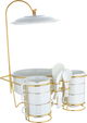 Al Saif Gallery Porcelain Soup Set, 15 Pieces - White product image 4