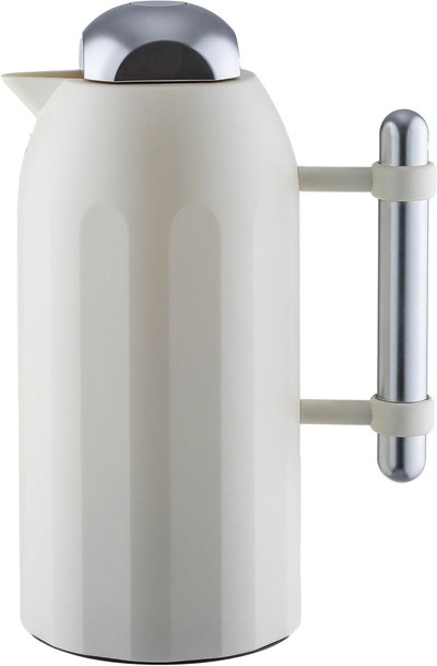 Al Saif Gallery Terhab Thermos Set, 21 Pieces, Cups with Saucers, Coffee Cups, Saucers, Silver Handle - Silver Beige product image 4
