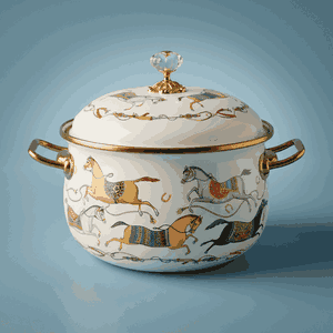قدر طهي ستانلس استيل السيف غاليري، 24 سم - متعدد الألوان product image
