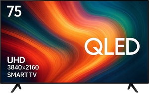 Sreen Sret-75S4Kwq2 Frameless Smart TV, 75-Inch, 4K UHD , QLED Screen, Webos - Black product image