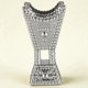 مبخرة سورية ستانلس ستيل، 14x14x26 سم - فضي product image 1