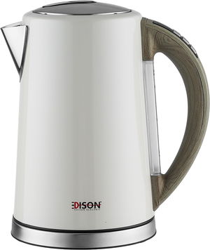 غلاية ماء استيل إديسون، 2100 واط، 1.7 لتر - بيج product image