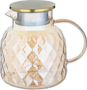 Al Saif Gallery Glass Jug Set, 1500ml, 3 Pieces - Yellow product image 2