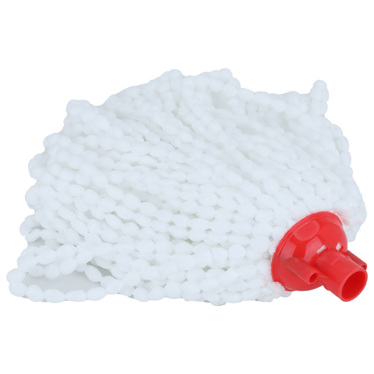 Handless Fiber Cleaning Mop with Proof Cloth - White product image