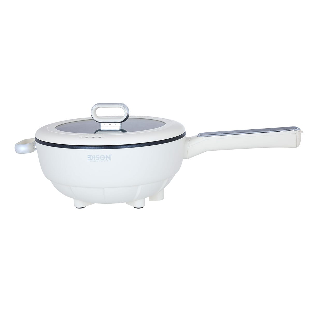 Edison Electric Cooker, Digital, Round, 5 Function, 4 Liter, 1600 Watt - Beige product image