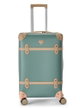 طقم شنط سفر جلد صناعي ليمرا، 3 مقاسات، 4 عجلات، GL-9903 - تركواز بيج product image 3