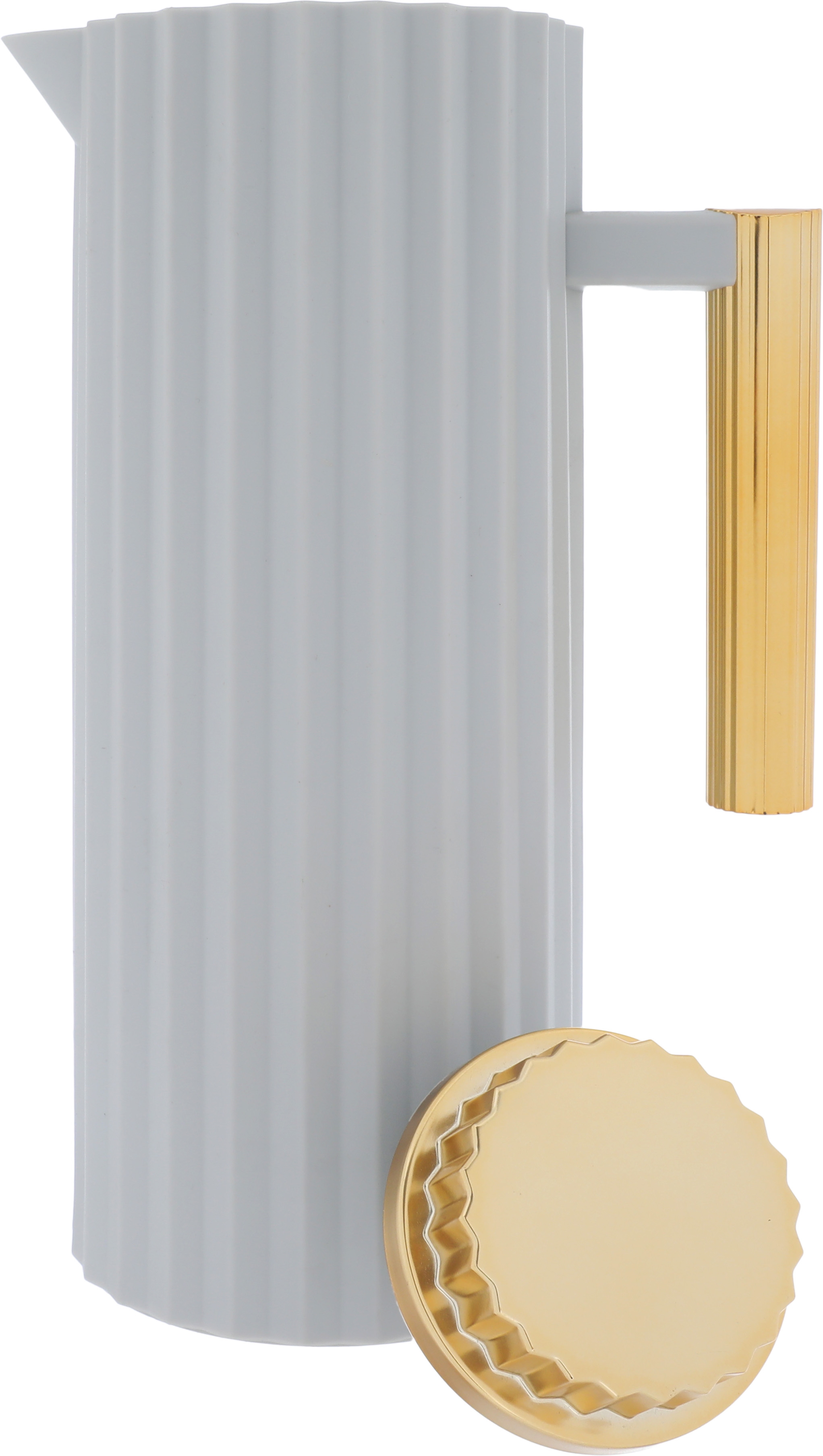 Timeless Rawaa 2 Thermos, 1 liter, thermal glass inner container, plastic outer shell - gray product image 2
