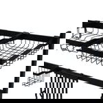 ستاند صحون استيل السيف غاليري، دورين - أسود product image 3