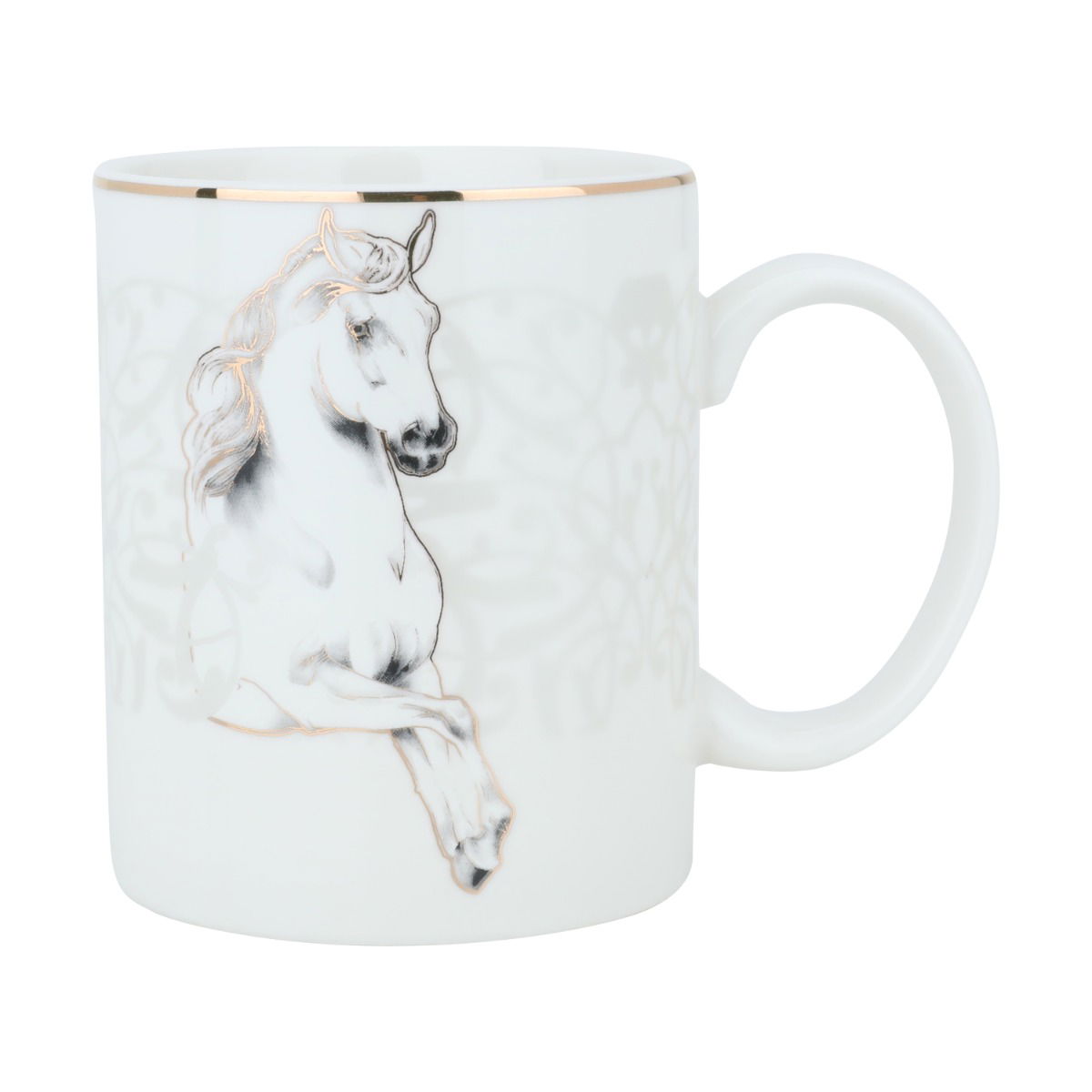 Al Saif Gallery porcelain mug, 350 ml - white product image