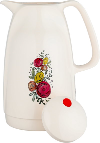 Rotpunkt 227 Plastic Thermos, 1.5 Liter, Glass Inner Container - Cream product image 5