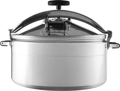 قدر ضغط ألمنيوم السيف غاليري، 105 لتر - فضي product image 1