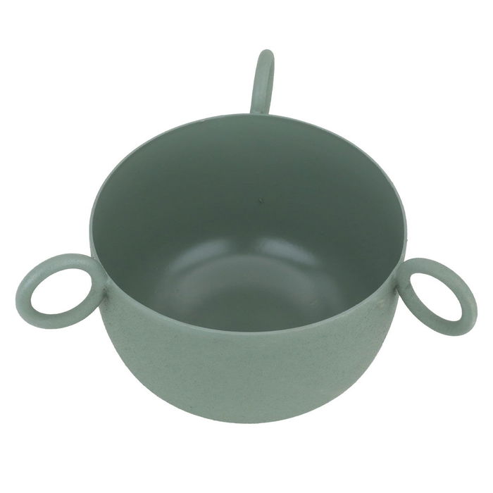 Al Saif Gallery Iron Bowl, 10x10x6 cm, Small - Light Green product image 2
