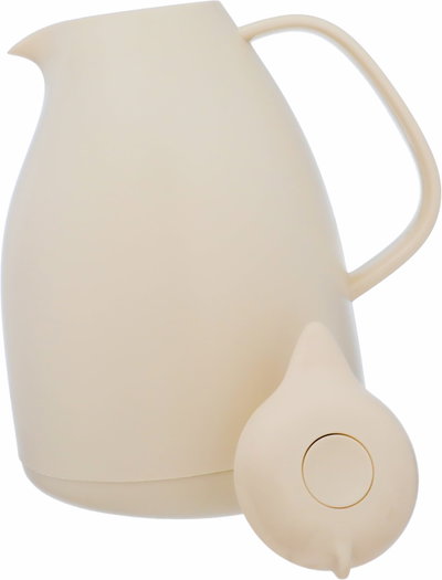 ترمس بطريق إليجانس، 1 لتر، حافظة داخلية زجاج حراري، غطاء ضغاط - بيج product image 5