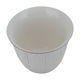 Al Saif Gallery porcelain Arabic coffee cups, 12 pieces, rose carving - white product image 3