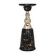 Al-Abdul Latif porcelain candlestick, 10 x 10 x 29 cm - black marble product image 1