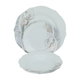 طقم سفرة بورسلان السيف غاليري، 70 قطعة - ابيض product image 2