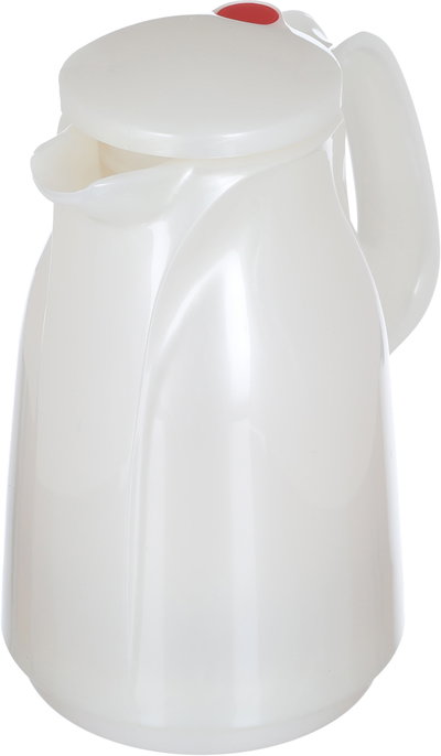 Rotpont thermos, 0.5 liters, glass inner container, plastic outer shell - white product image 3