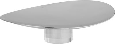 Al Saif Gallery Stainless Steel Serving Stand, 30x25x7.3 cm, Acrylic Base - Silver product image 3