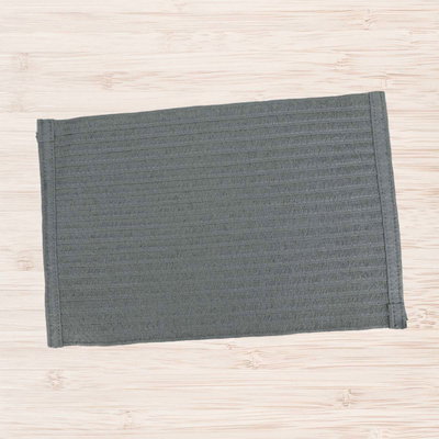 مفرش طاولة قماش السيف غاليري، 38×45 سم - رمادي product image 1