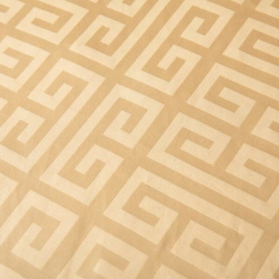 طقم مفرش فندقي مزدوج قطن الحبيب، 7 قطع، 500 غرزة - بيج product image 4