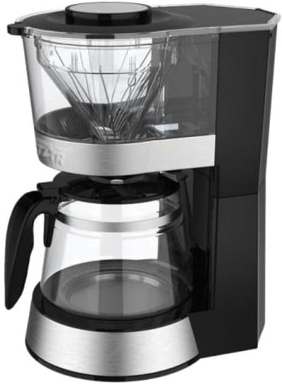 Winning Star ST-9712 Drip Coffee Machine, 1.2 Liter, 800 Watts ​​- Black Silver product image 3