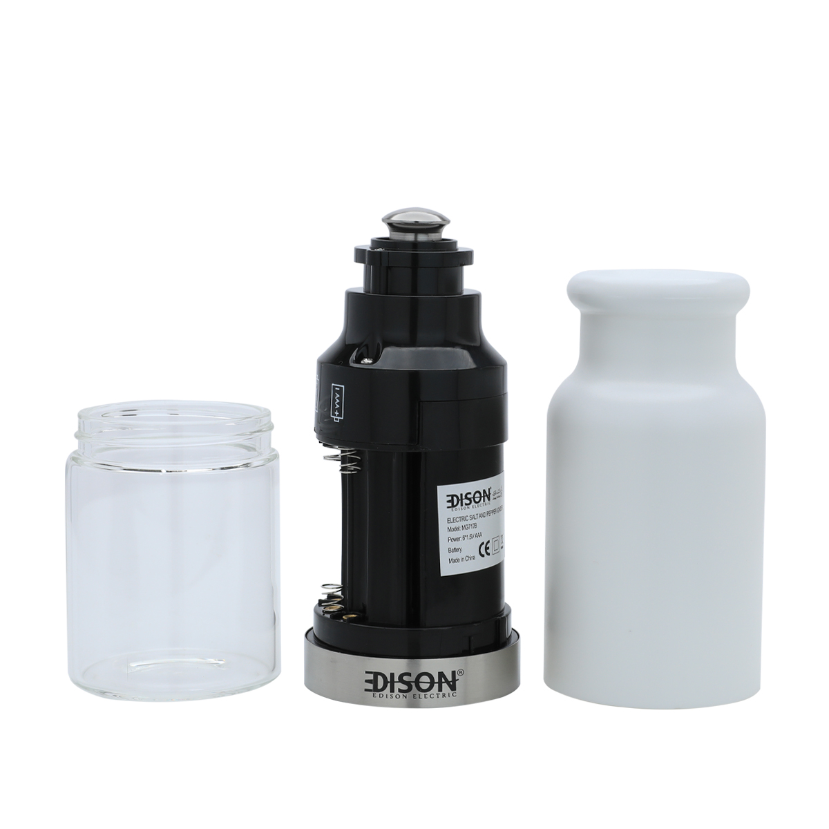 Edison Spice Grinder, 3.6 Watt, 60 ml, Battery - White product image 3