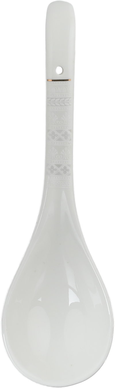 طقم تقديم سفرة بورسلان السيف غاليري، 65 قطعة - أبيض ذهبي product image 14