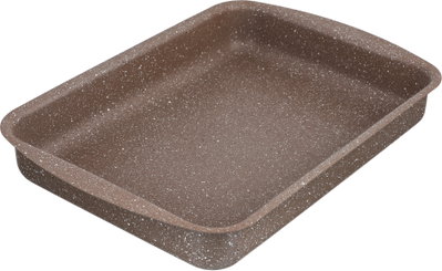 Rocky Granite Oven Tray, 30x22 cm, Rectangular - Brown product image 3