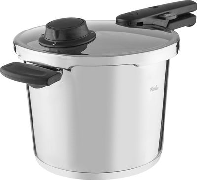 قدر ضغط استيل فيزلر، 6 لتر - فضي product image 2