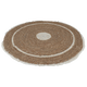 مفرش خوص السيف غاليري، 80 سم، دائري - بني product image 1