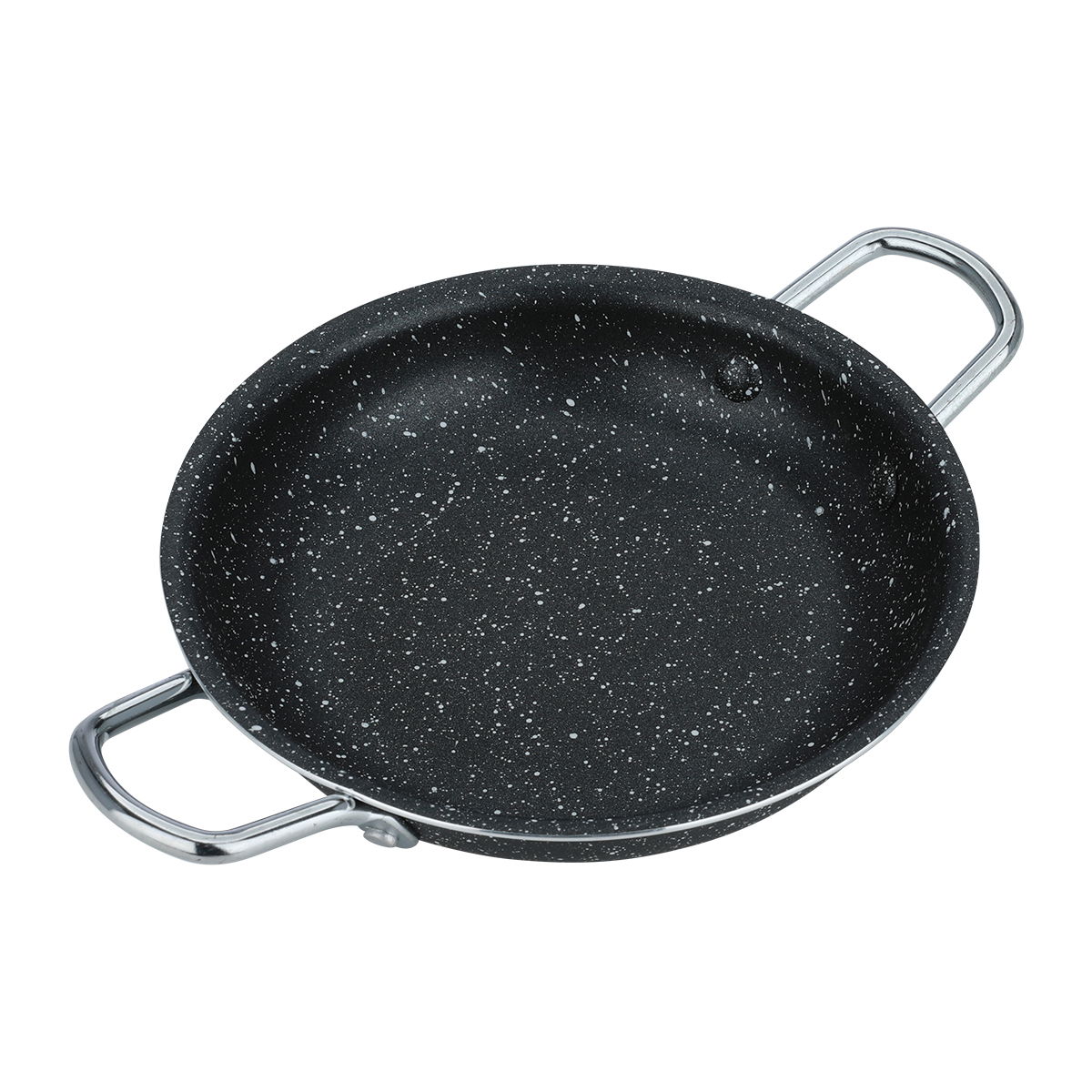 مقلاة جرانيت بيدين استيل روكي، 14 سم، دائري - أسود product image 2