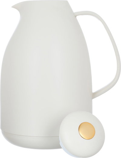 Al Saif Gallery thermos, 1.5 liters, thermal glass inner container, plastic outer shell - white product image 5