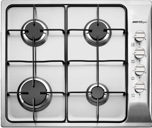 موقد سطح طاولة ماستر جاز، 60 سم، 4 شعلات، H64GLEX - فضي product image
