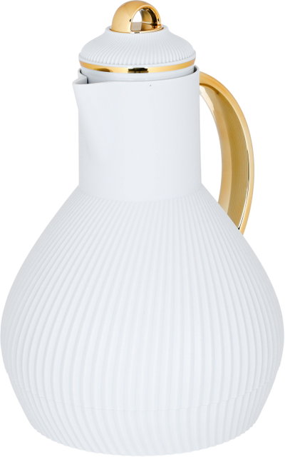 ترمس علياء السيف غاليري، 1 لتر، حافظة داخلية زجاج حراري - رمادي product image 3