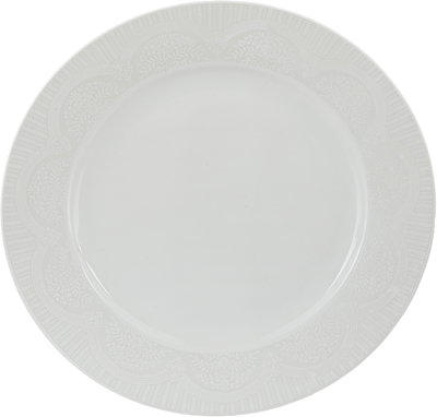 طقم سفرة بورسلان السيف غاليري، 44 قطعة، حواف مزخرفة - ابيض product image 11